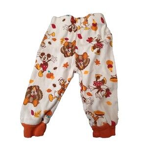 Mickey & Minnie 12 Month Thanksgiving Pants